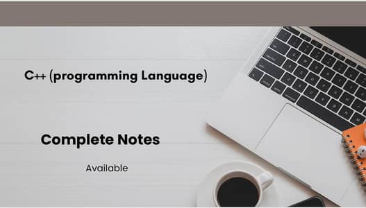 Complete C++ notes for computer science/software engineering students