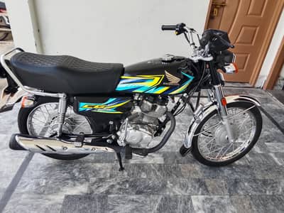hona 125 balck