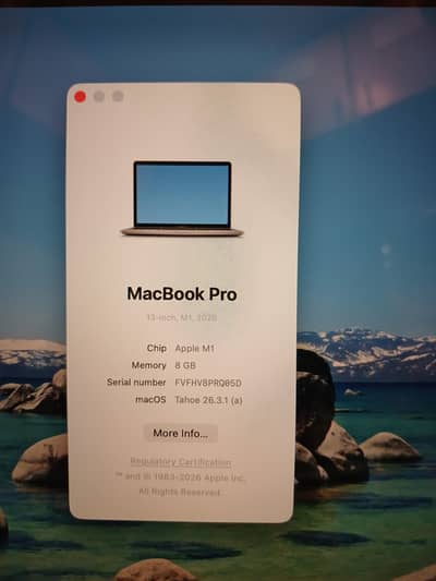 MacBook Pro 2020 M1 13inch