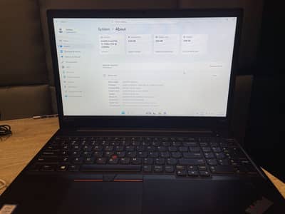 Lenovo E580  I5,7th Generation 8Gb | 256SSD
