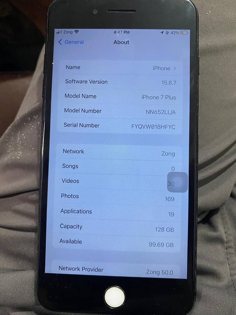 iPhone 7plus PTA APPROVED 1