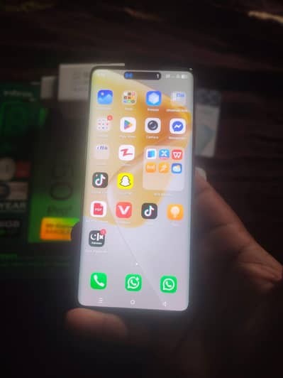 Infinix Hot 50 Pro+ 12Gb Ram 256 GB memory PTA approved. 0328=610=2363