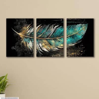 8x11 Inch Feather Photo Wall Art Set