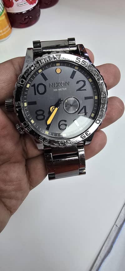nixon branded watch