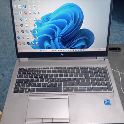 HP Zbook Fury core i7 11th generation (i7-11850H)