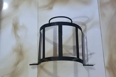 Heavy Duty Metal Pipe Hanger Bracket | Wall Mount Iron Pipe holder