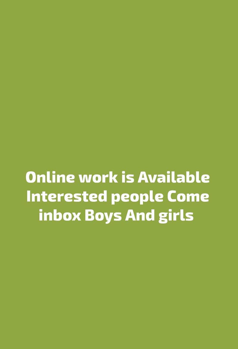 Online work 0