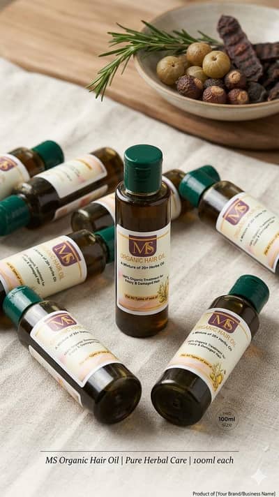 MS Herbal organic hair oil