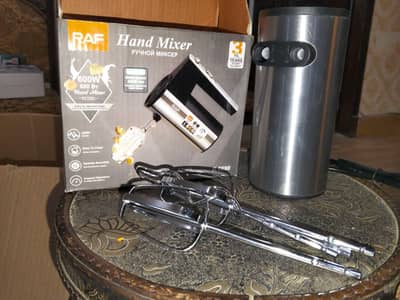 RAF Hand mixer 5000 RPM motor speed  Price 3000