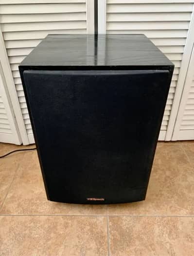 Klipsch sw8 ii active subwoofer (bose yamaha marantz kef jbl)