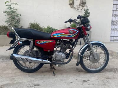 Honda Cg 125 Karachi number