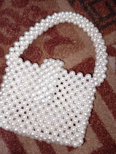 handmade beaded purse