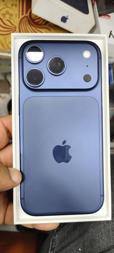 iphone 17 pro 256gb blue color physical + e sim