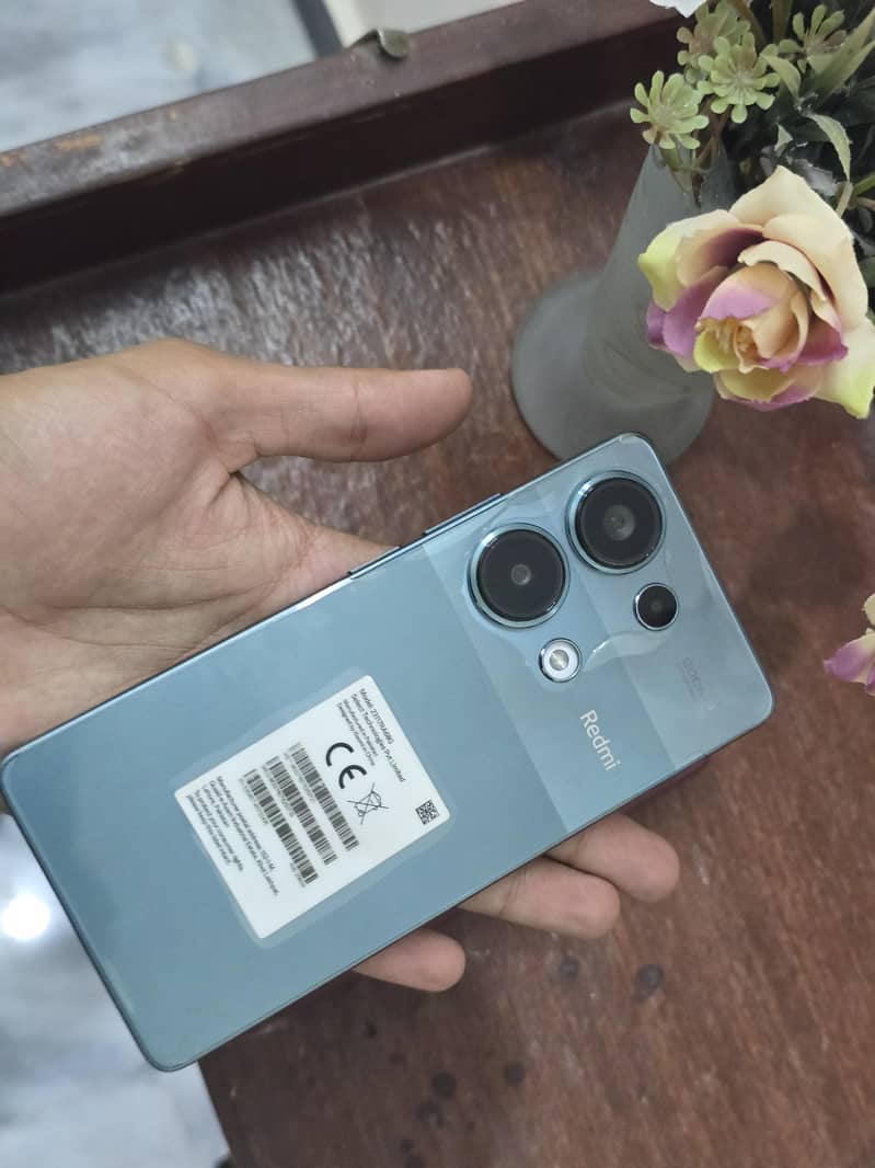 REDMI NOTE 13 PRO  complete box 3