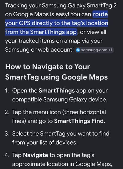 Samsung smart tag2