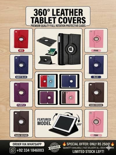 Oppo Pad-2/3 Lenovo Samsung and all models covers available