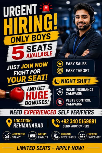 Urgent hiring for BPO