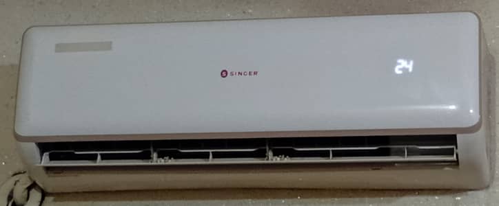 Inverter Split AC Singer New Condition just 2 year used only