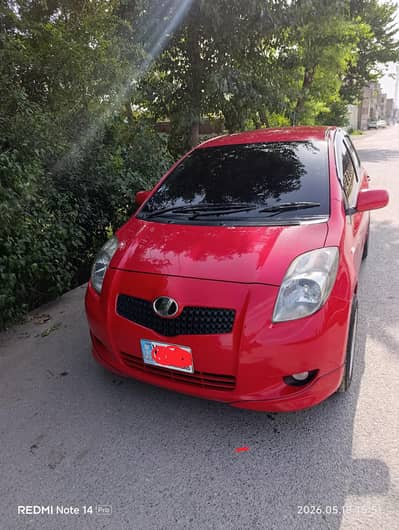 Toyota vitz japani no touching original condition 2007 model 1300cc
