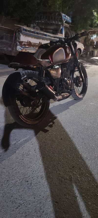Honda CD 200 x Cafe Racer