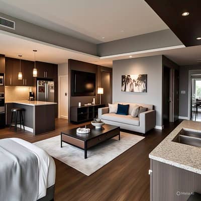 390 Sqft 1-Bed Apartment in Dubai Twin Towers Al-Kabir Town Phase 2