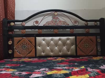 iron bed