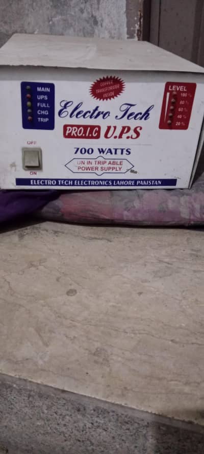 on ups