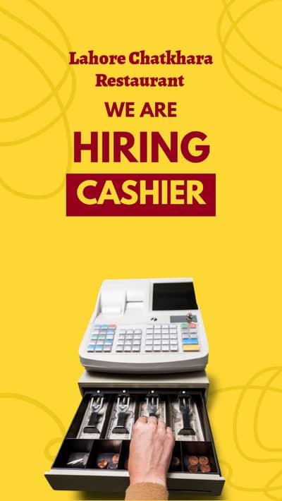 Cashier Required