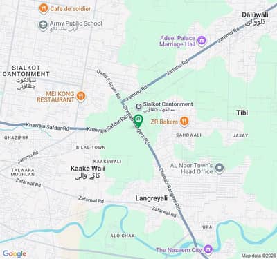 10 Marla Corner Plot For Sale Al Noor Town Sialkot