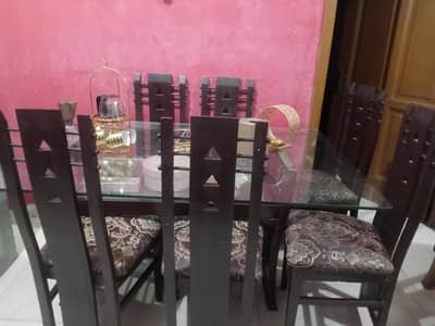 dinning with 6 chairs