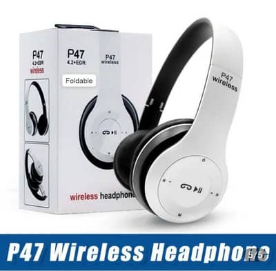 P47 Wireless Headset Bluetooth Foldable