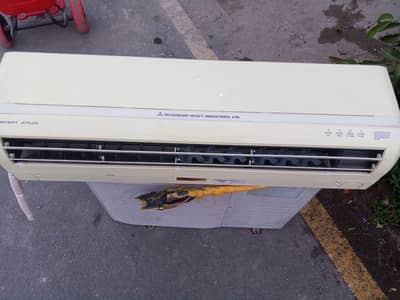 Mitsubishi saplit ac 1.5 ton 10 b  10 condition