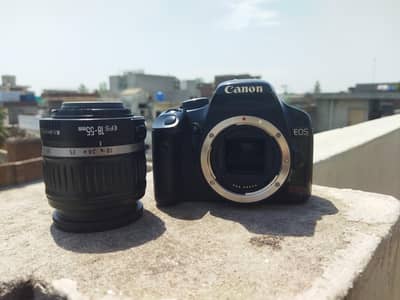 Canon 550d/KissX3 with 18/55mm lens