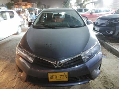 Toyota Corolla GLi 1.3 VVTi automatic 2016 model blue