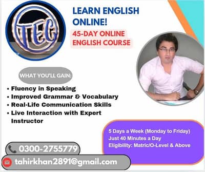 Online English Language Classes