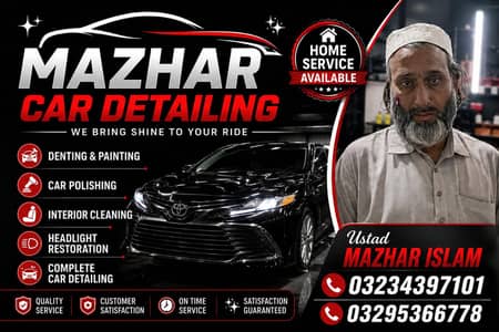 Car Denting & Compound Polishing