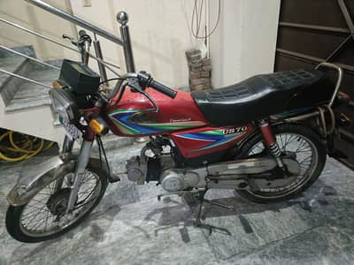 united 70cc bike