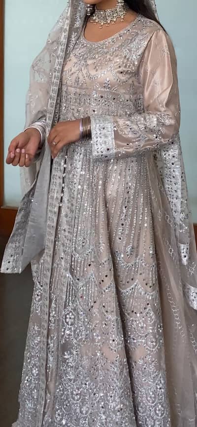 Bridal Maxi for engagement/valima. formal wear maxi 3pc