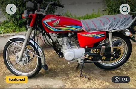 Honda 125 urgent for sale number 03, 24, 63 41 6 80