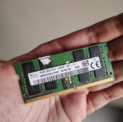SK Hynix 16GB DDR4 2666MHz Laptop RAM