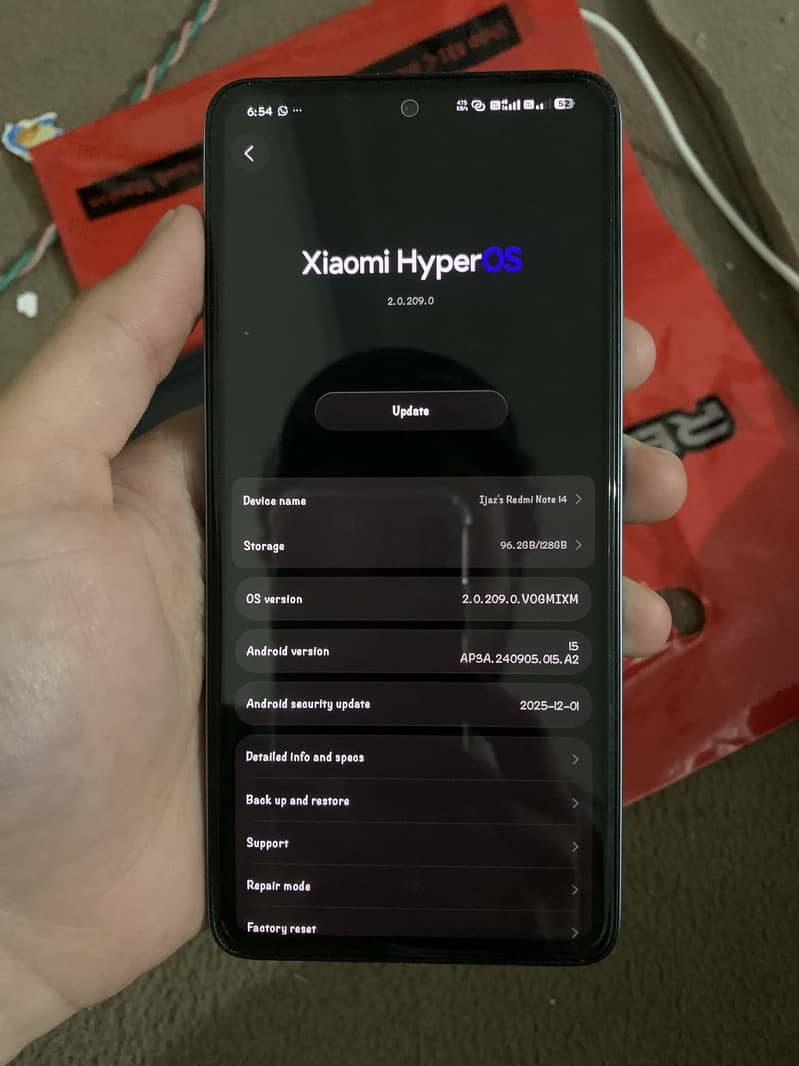redmi note 14 6