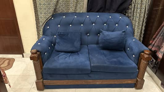 Pure wood 2 seater sofa