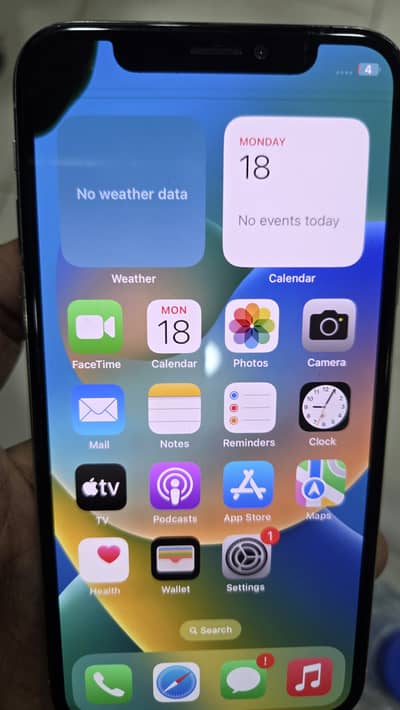 iPhone x PTA approve 64gb