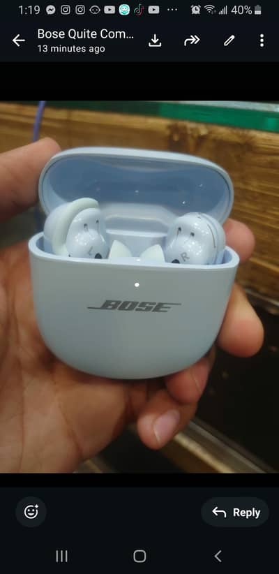 bose quite comfort earbuds original