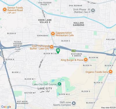 10 Marla Facing Park Residential Plot For Sale In Lake City Sector M-3 Extension 1