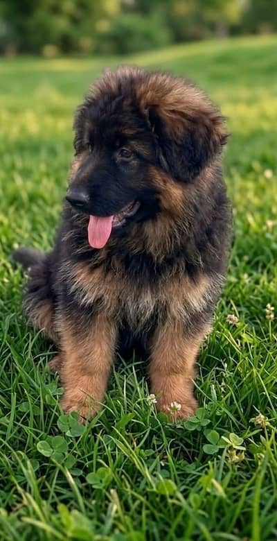 Top quality long hair German Shepard puppy available