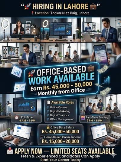 For Freshers And Matric Pass Students