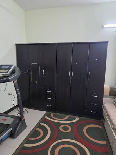 2 separate wardrobe with 3 doors available for sale.