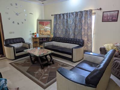 6-Seater Sofa Set (3+2+1) | Solid Heavy-Duty Frame | Urgent Sale
