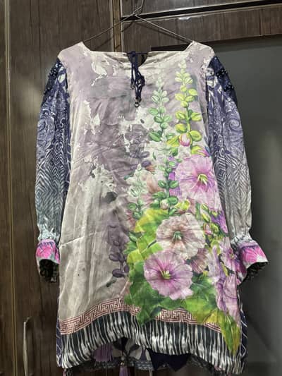 Silk 3 piece formal dress